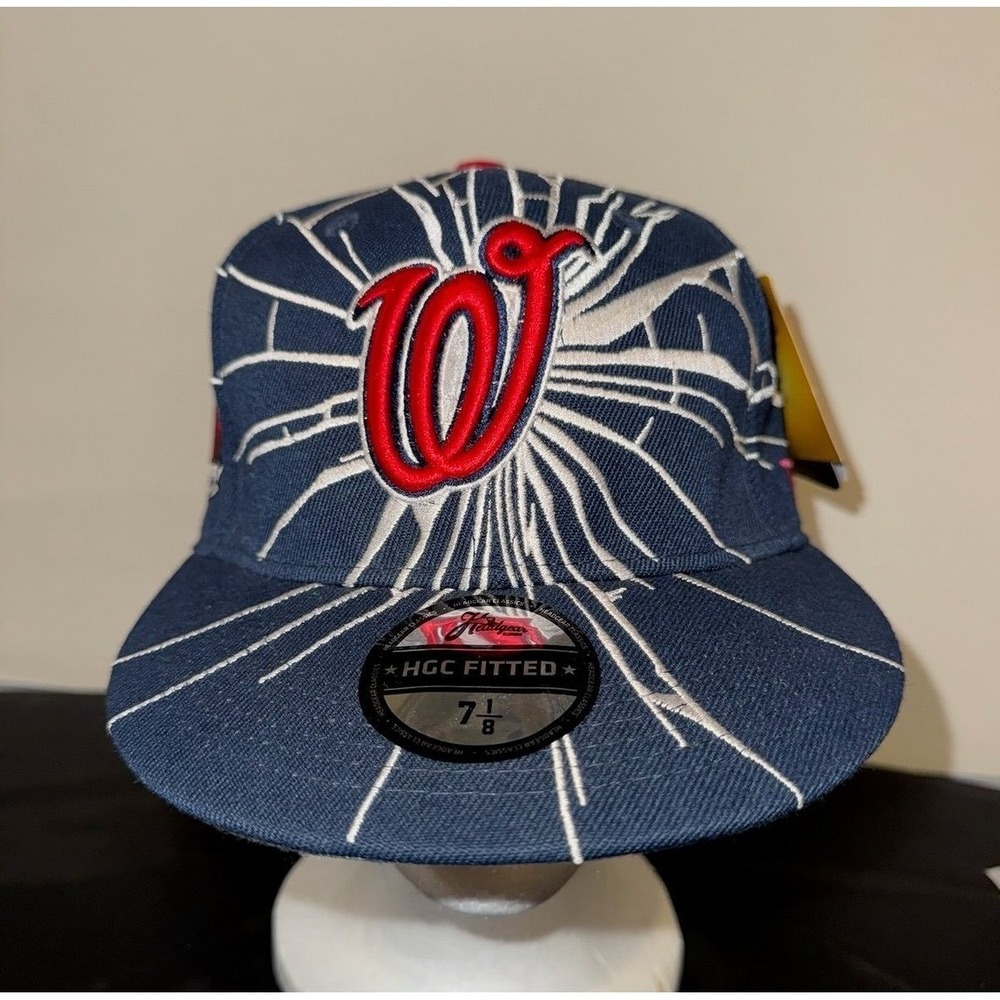 Vintage Washington Nationals HGC Negro League Fitted Baseball Hat NWT
